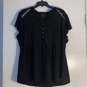 Cocomo Black Chain Top